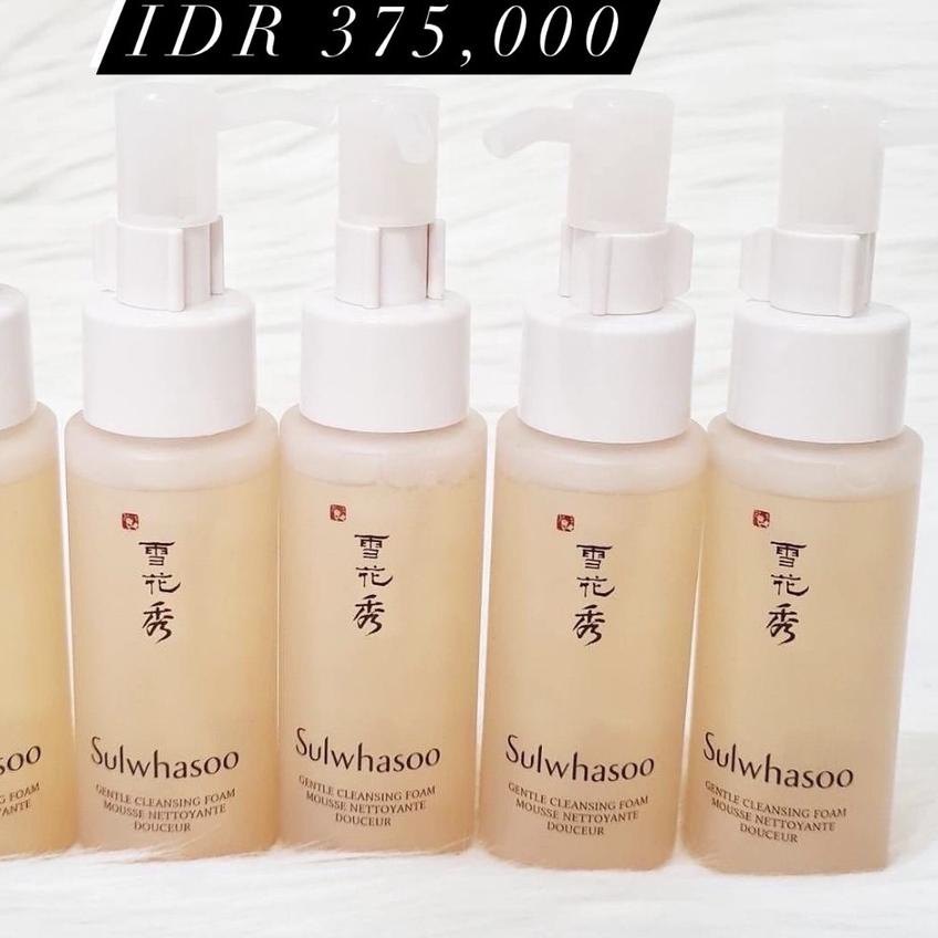 ➬ Sulwhasoo Gentle Cleansing Foam 50ml ☇