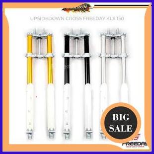 sparepart Upsidedown usd upside down shock depan KLX CROSS KOJIMA Gold hitam merah silver biru 140ZZ