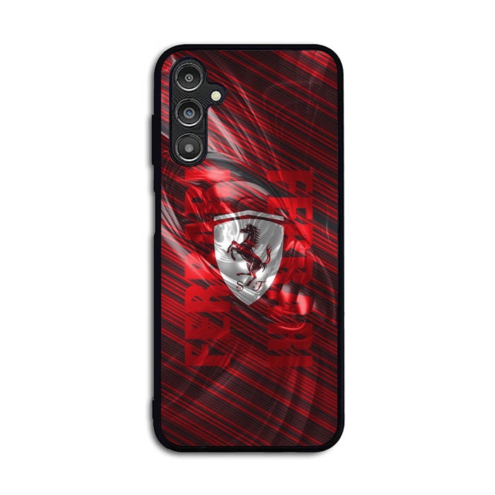 Casing Hardcase Custom Hp Samsung Galaxy A14 A71 A51 A31 4G 5G Ferrari Logo AB1120 Case Cover