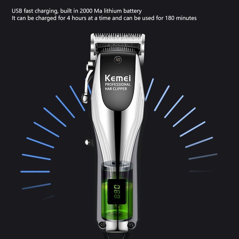 COD Cukuran Kemei km-2619 hair clipper Professional / mesin cukur rambut kemei km-2619