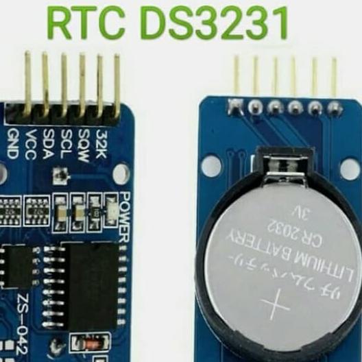 RTC DS3231 + baterai CR2032 SNDS3231 pcmelektrob9090 Kualitas Baik