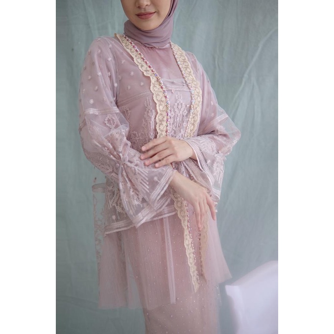 JALEELA - DARIA TOP  (ATASAN ONLY) - (INNER INCLUDED) (KEBAYA KONDANGAN / MODERN / LAMARAN / WISUDA)