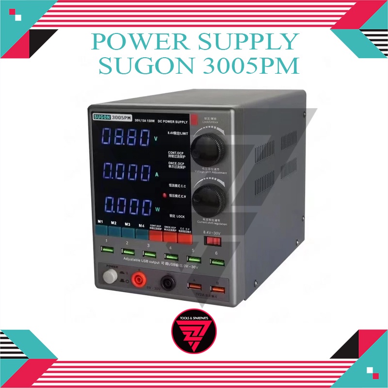 Power Supply Sugon 3005PM Original /  PSU Sugon 3005PM Adjustable 4 Digit