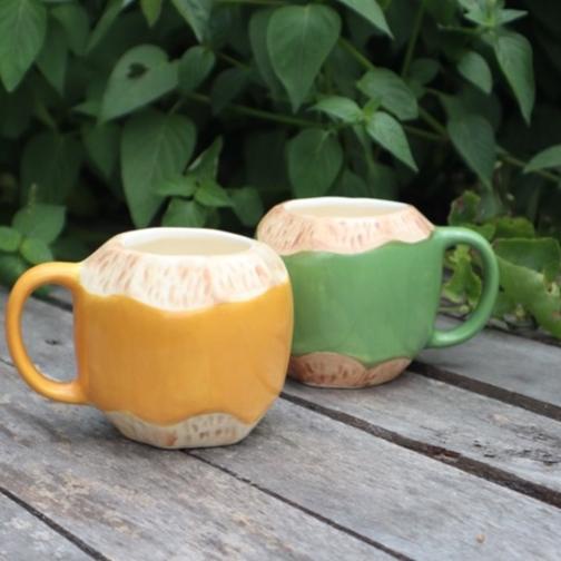 MURAH BANGET MMS (3 PCS) Mug keramik Coconut
