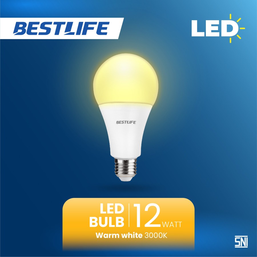 BESTLIFE Lampu LED Bulb 3000K Kuning