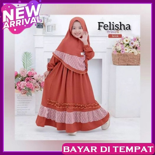 Gamis Anak Perempuan Baju Cewek Syari Dress Muslim Terbaru Baju Lebaran 2023 Gamis Anak Shakila Can