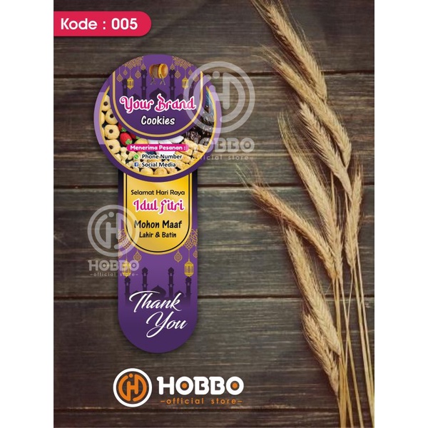 

Stiker Label Toples kue Kering Lebaran Idul Fitri / Stiker Ikat Topler Kue kering