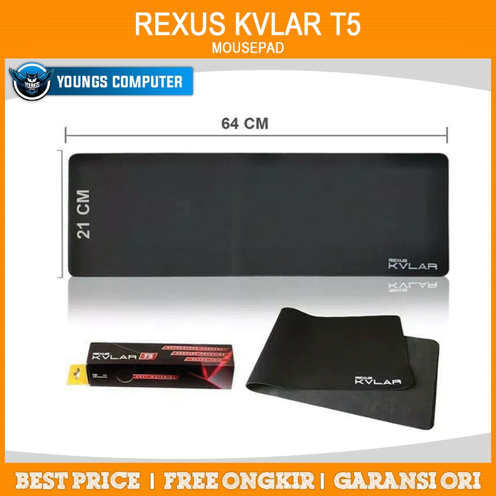 REXUS KVLAR T5 MOUSEPAD GAMING KEVLAR