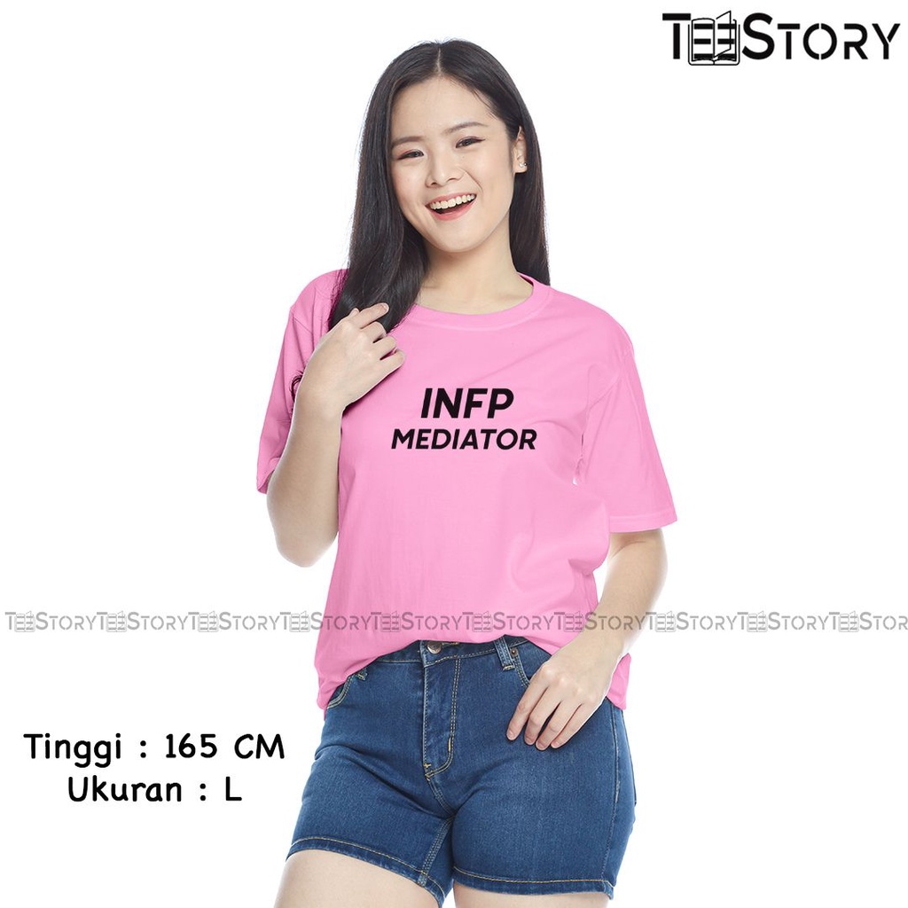 KAOS INFP 16 PERSONALITIES ATASAN BAJU T-SHIRT FASHION WANITA PRIA COWOK CEWEK KATUN PREMIUM DISTRO 