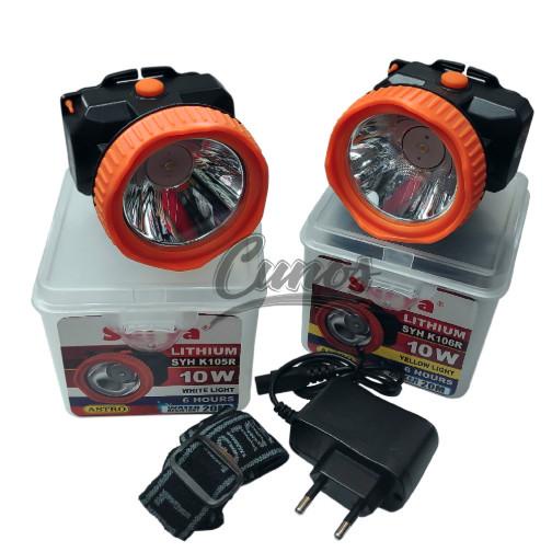 Terlaris Senter Kepala Selam 10 Watt Surya Astro Syh K106R