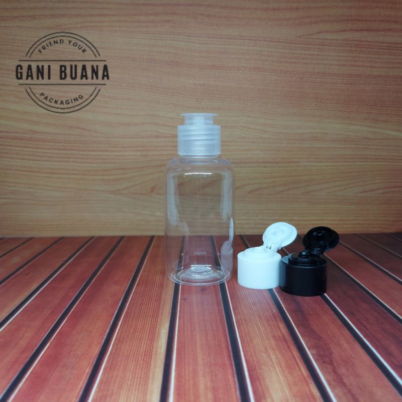 BOTOL FLIPTOP 100ML NATURAL SBR/BOTOL FLIPTOP 100ML SBR FLIPTOP JAMUR