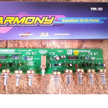 ❉ kit equalizer stereo 2x5 10 chanel stereo potensio putar ➫