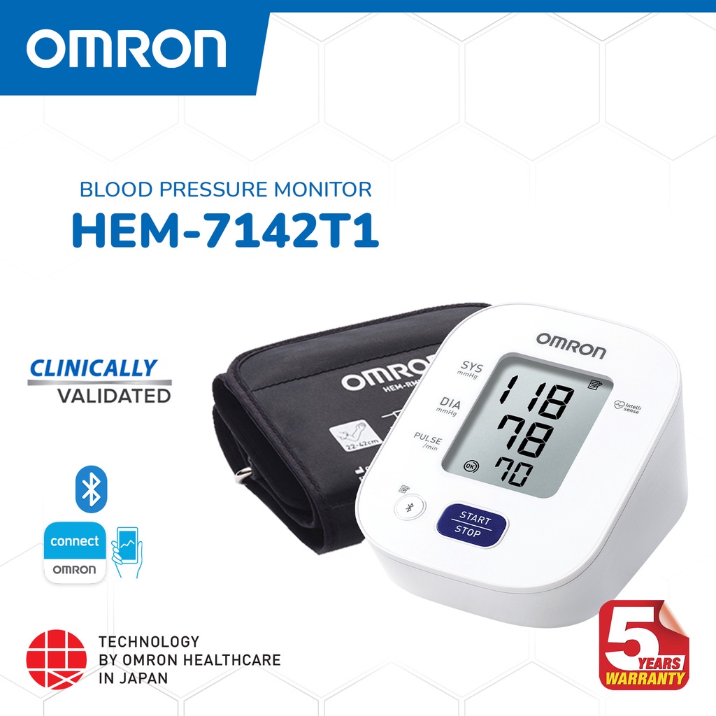 Alat Tensi Darah Omron HEM 7142T1 / Tensimeter Digital Omron HEM 7142T1