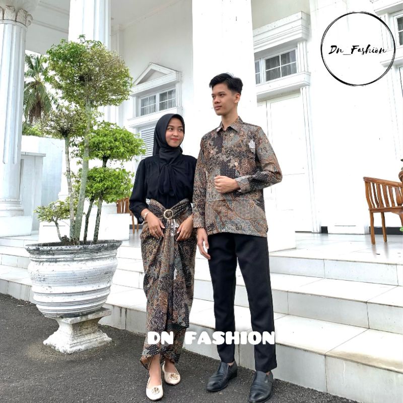 Kemeja Batik/Rok Lilit Batik/Kemeja Batik Couple Lengan Panjang/Batik Terlaris