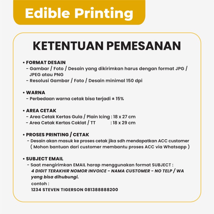 

Fast Line Edible Printing kertas gula & Kertas Coklat - Edible TT
