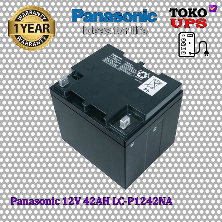 Baterai Panasonic 12V 42AH LC-P1242NA