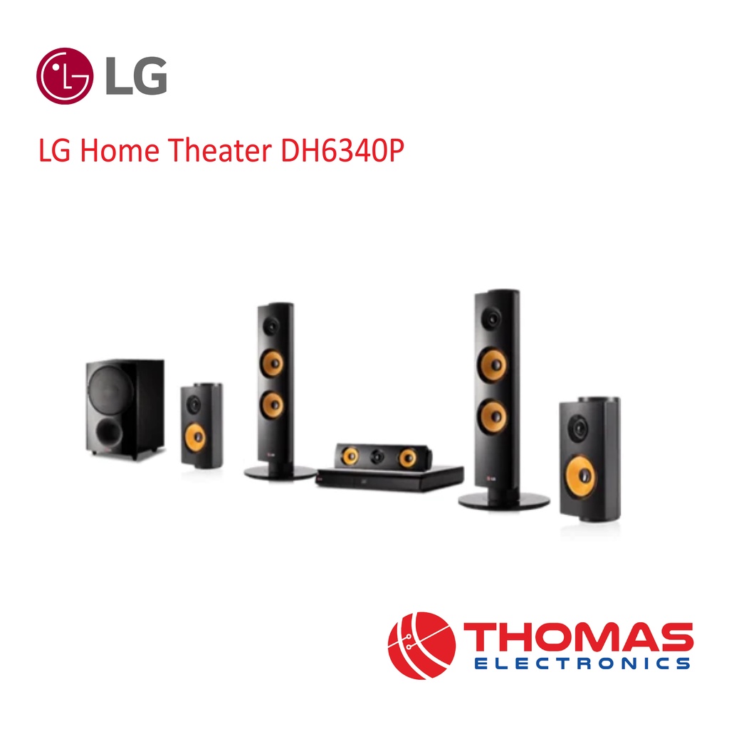 LG Home Theater DVD DH6340P USB Bluetooth DH 6340 P Garansi Resmi