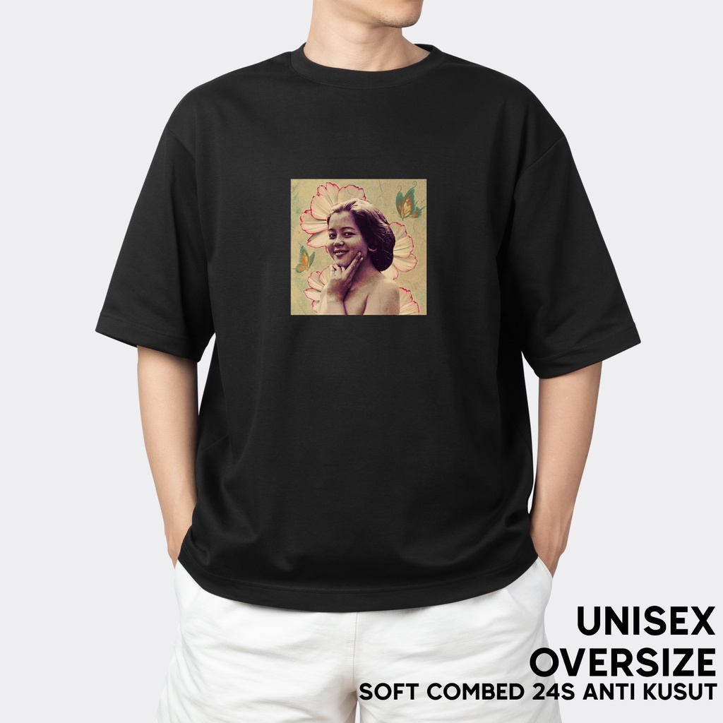 Kaos Oversize Premium Raim Laode Komang Depan Combed 24s Unisex