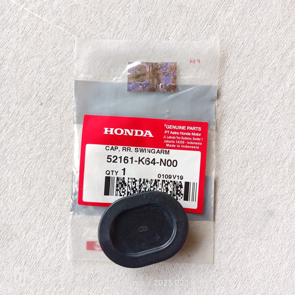 Karet Cap-Cover-Tutup Swing-Arm Honda CBR-250-RR Ori AHM 52161-K64-N00