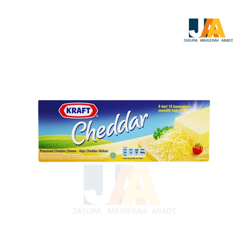 

Keju Cheese Cheddar Kraft 2KG