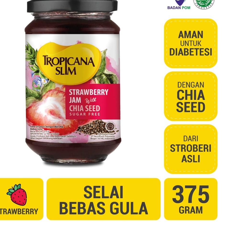 

Big Deal TROPICANA SLIM STRAWBERRY JAM / SELAI BEBAS GULA TROPICANA SLIM DIET