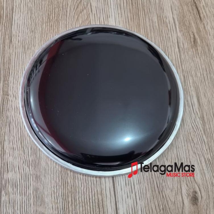Drum head mika dumbuk darbuka 8 inch hitam polos original [GRH.12Fe23d]
