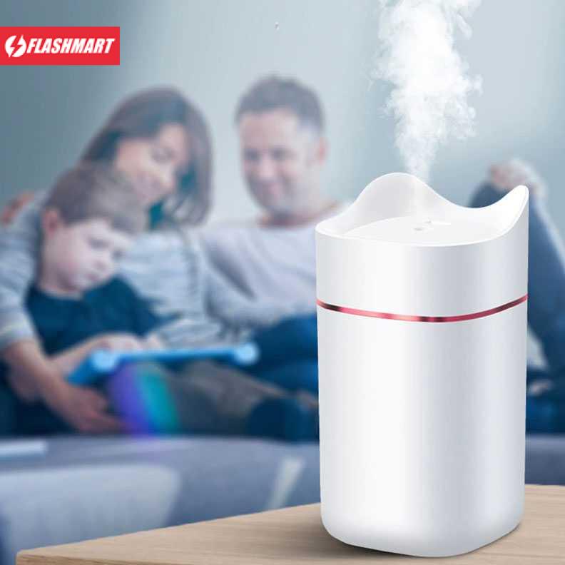 Flashmart Air Humidifier Diffuser Lampu Tidur RGB 1400ml - K45240