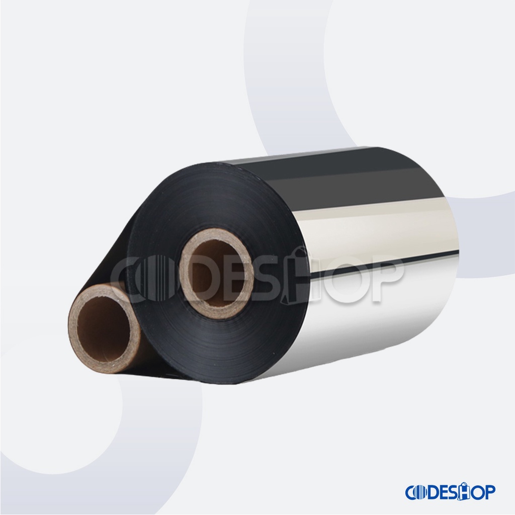 Ribbon Printer Barcode FULL Ressin 110 x 300 M CODESHOP - Hitam