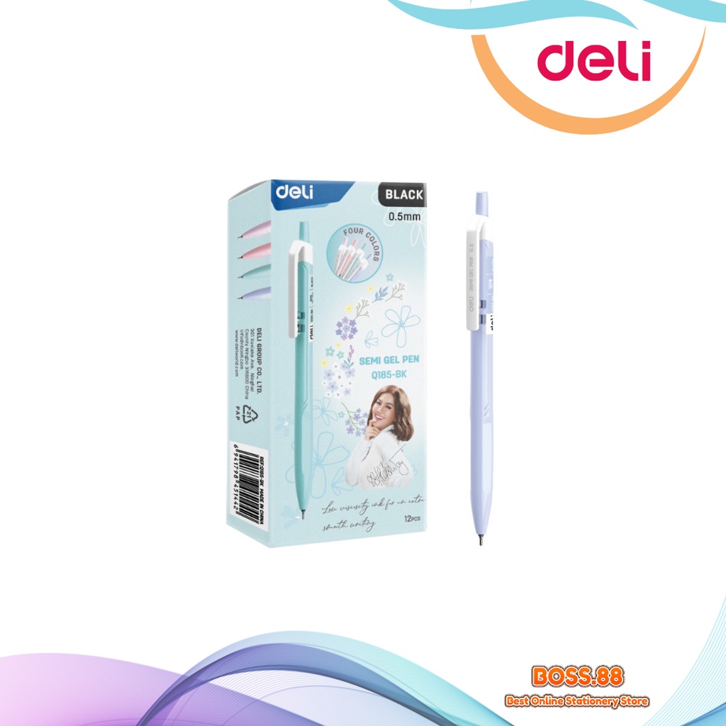 

BALLPOINT / PULPEN DELI Q185-BK