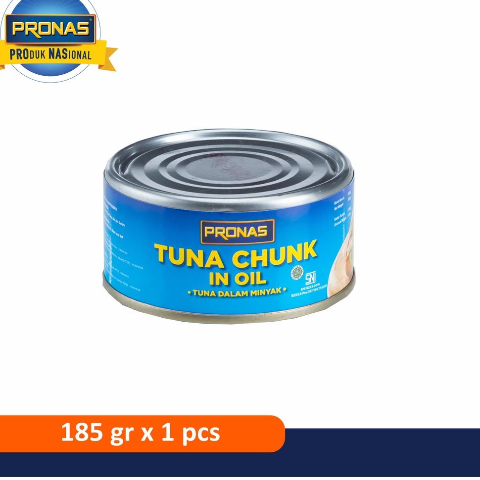 

Cepat laku Pronas Tuna Chunk in Oil 185g