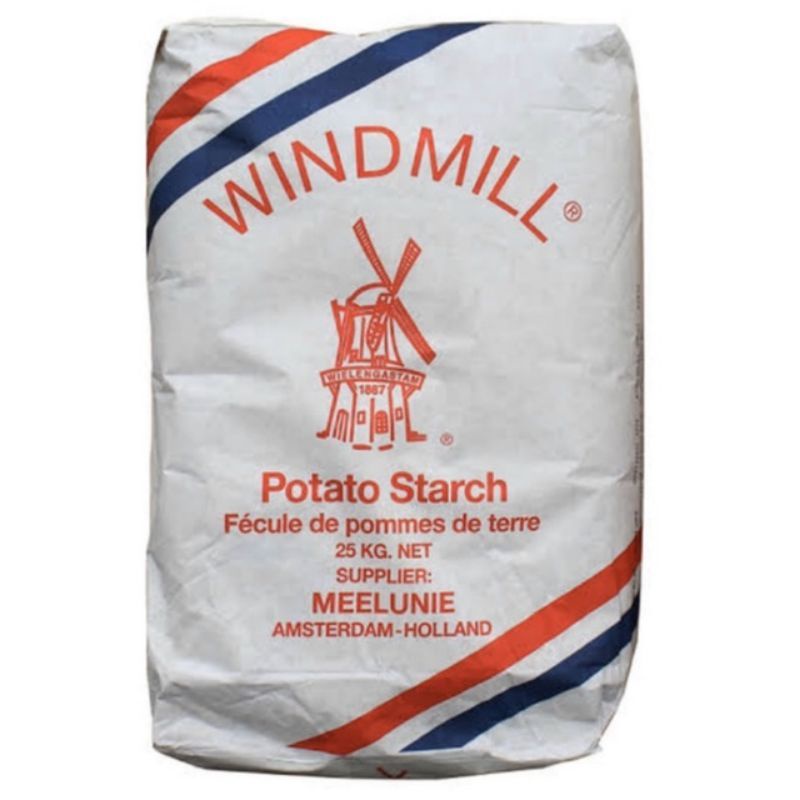 Potato Starch Windmill/Tepung Kentang Holland 100% import Repack 250 gr