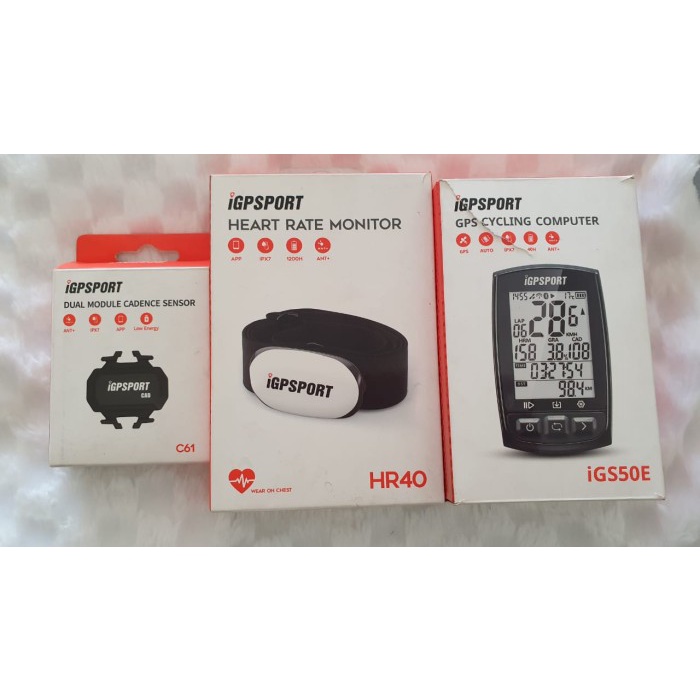 iGPSPORT Dual Module GPS Cycling Heart Rate