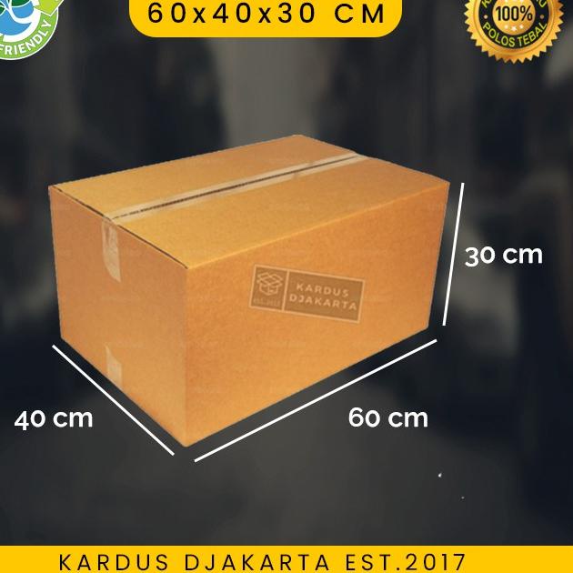 

Harga Bagus KARDUS / KARTON BOX BESAR POLOS Uk. 60x40x30 CM