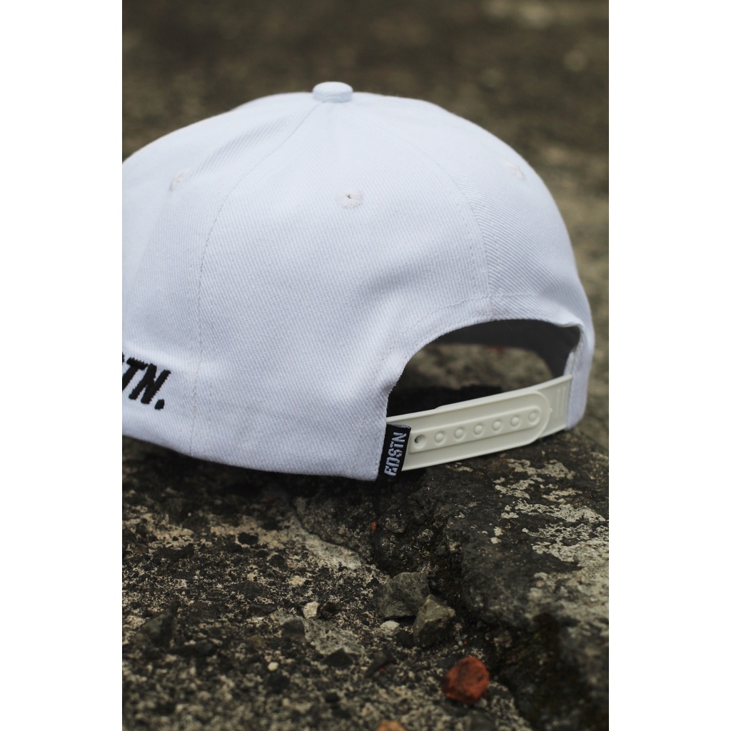 Eddostyn Topi Snapback Premium Distro Unisex WHITE