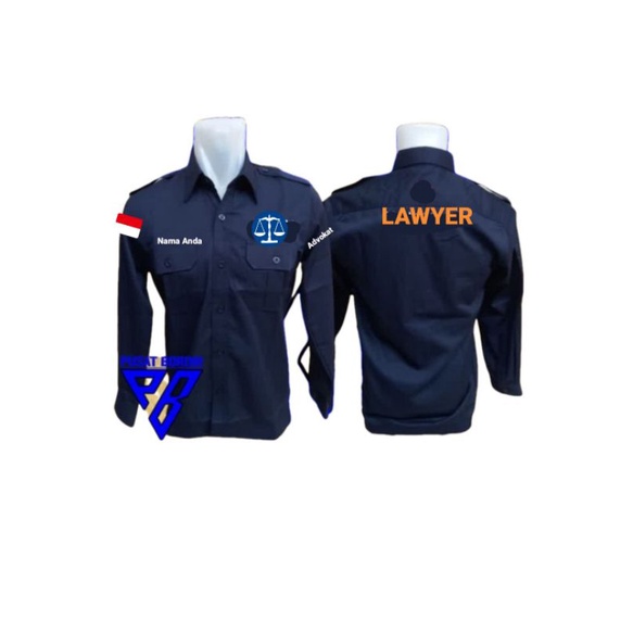 KEMEJA LAWYER/SERAGAM LAWYER/KEMEJA PRIA