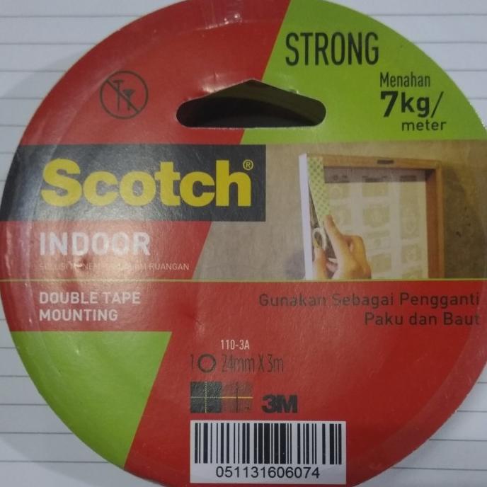 

Double tape scotch 3M 24 X 3m buo05