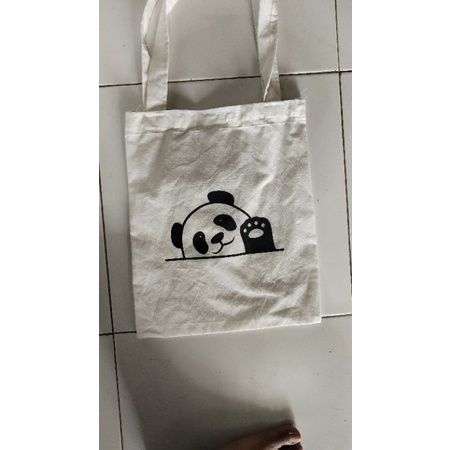 totebag blacu aestetic