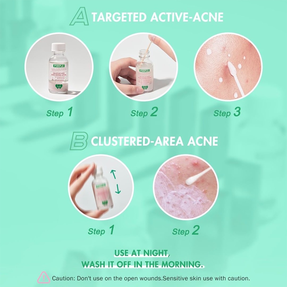 BARENBLISS Pimple Warrior 35g | Salicylic Acid Acne Drying Lotion | Obat Totol Jerawat | BNB BPOM