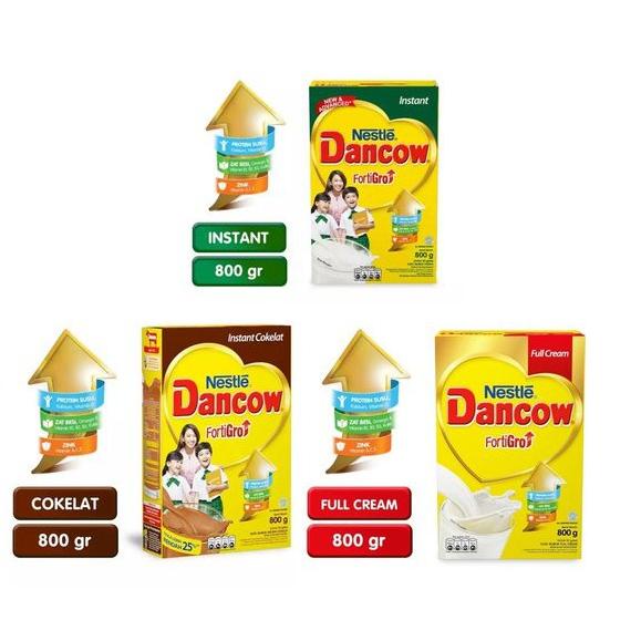 

9.9 BRANDS FESTIVAL Nestle DANCOW FortiGro Full Cream instant dan coklat 800gr