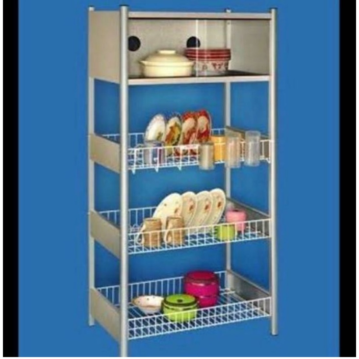 Master Rak Piring Aluminium R 04A