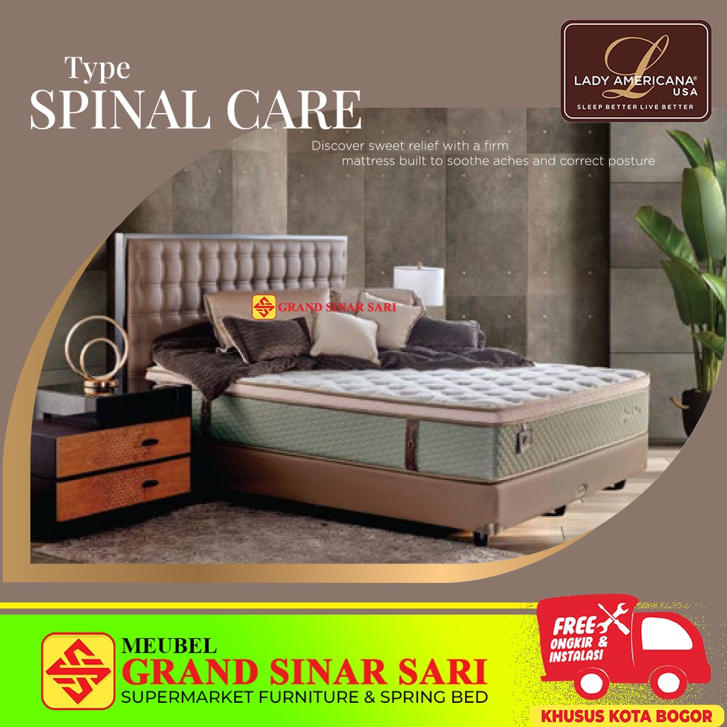 Springbed Lady Americana Spinal Care