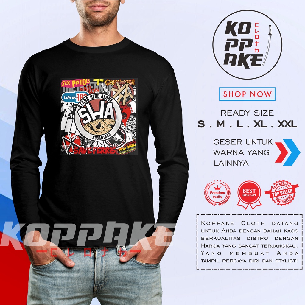 KAOS SHA ART Lengan Panjang BAJU DISTRO
