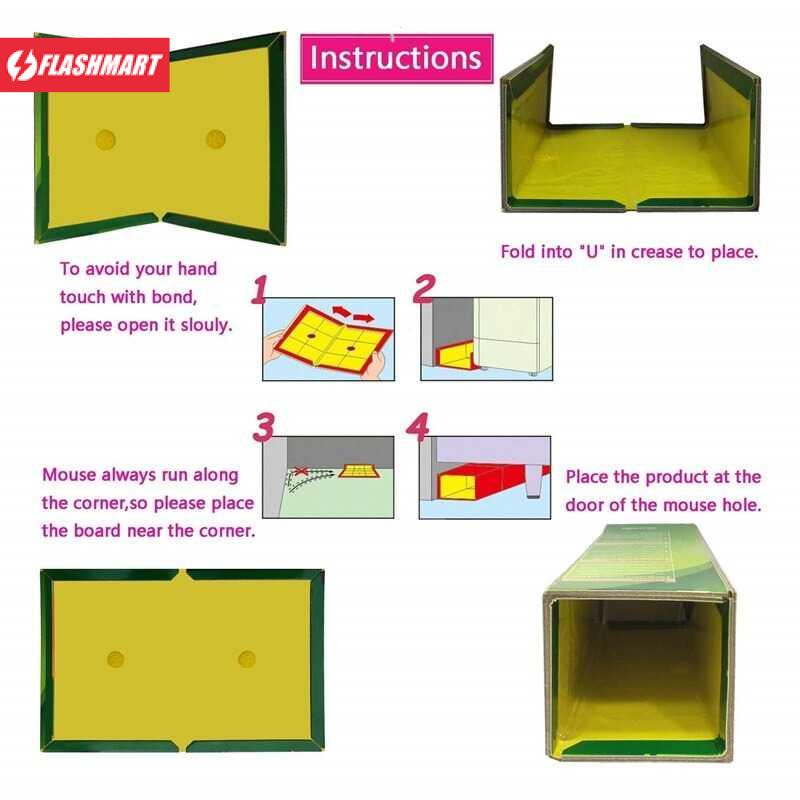 Flashmart Lem Tikus Papan Strong Adhesive Enlarged Thickened Mouse - TRG-9