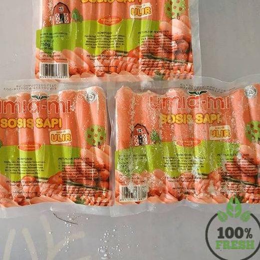 

♪ [PASTI FRESH SIAP KIRIM] SOSIS ULIR UMI AMI 750g ISI 30 ♚