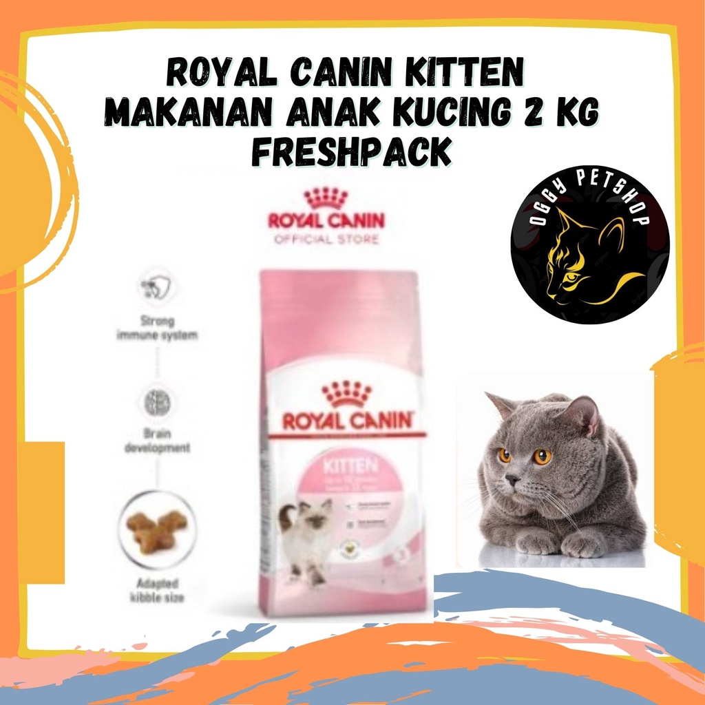 Royal Canin Kitten Makanan Anak Kucing 2 kg freshpack