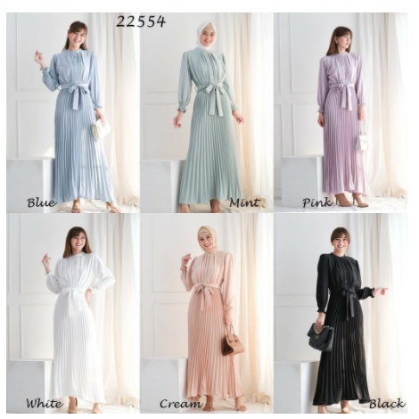 ✨MELARDENTA✨Baju gamis daily casual maxi gaun pesta muslim lebaran hari raya kondangan lamaran foto 