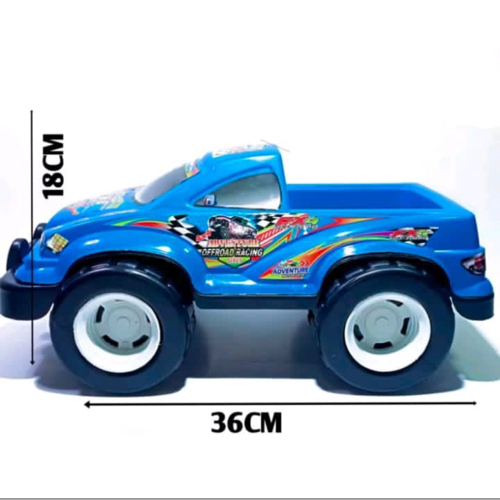 MAINAN MOBIL JEEP POLISI-MOBIL POLISI PICK UP BESAR