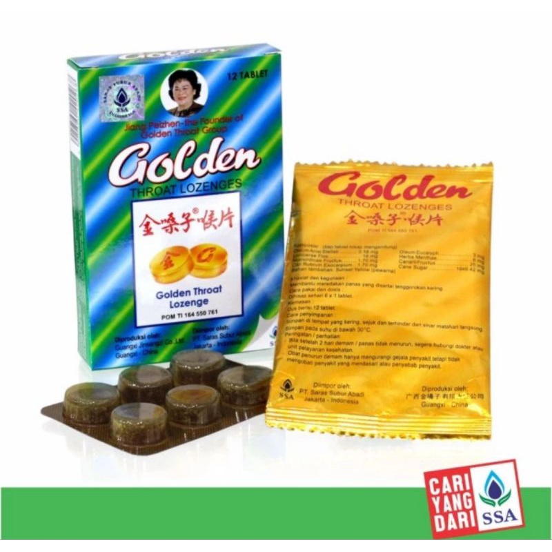 

Golden Throat Lozenges