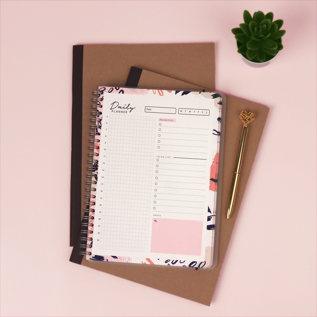 Bukuqu Notebook Spiral A5 - SM019 Daily Planner 2023