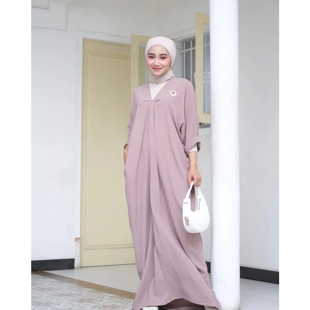 Zalina kaftan | kaftan wanita | gamis hari raya